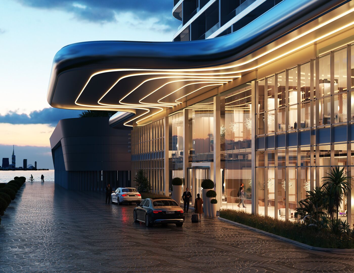 Tower lobby