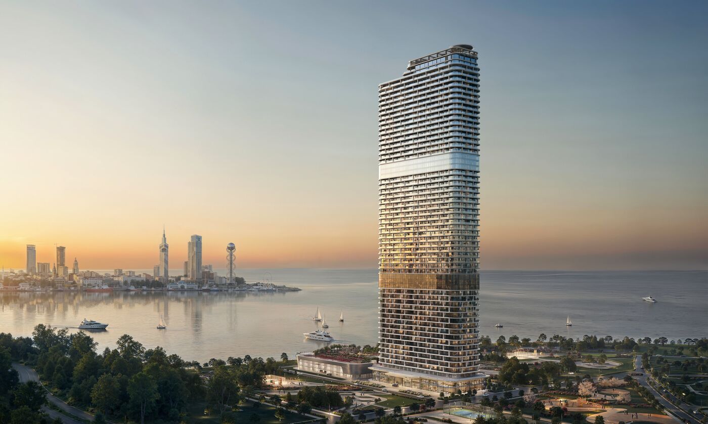 The First Tower at sunset